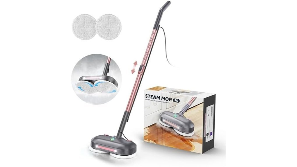 rotating pad steam cleaner