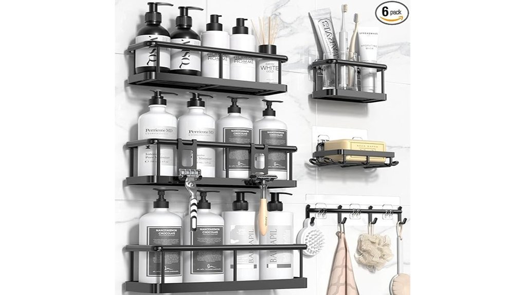 rustproof shower caddy organizer