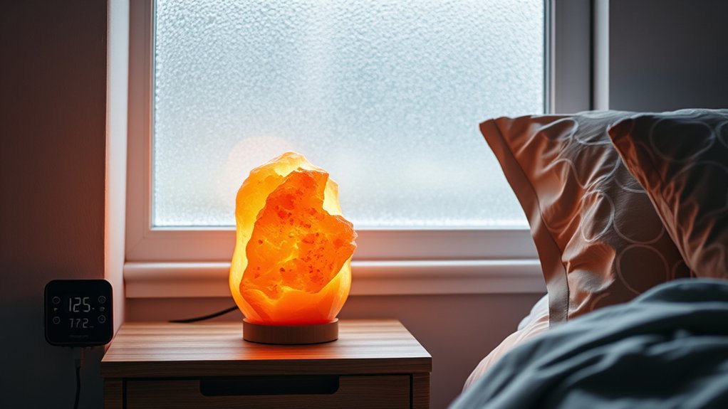 salt lamps and dehumidifiers