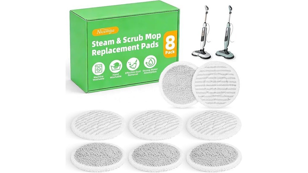 shark steam mop pads