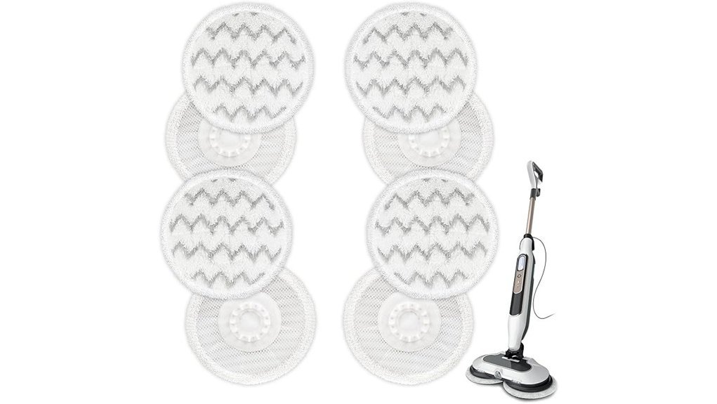 shark steam mop pads