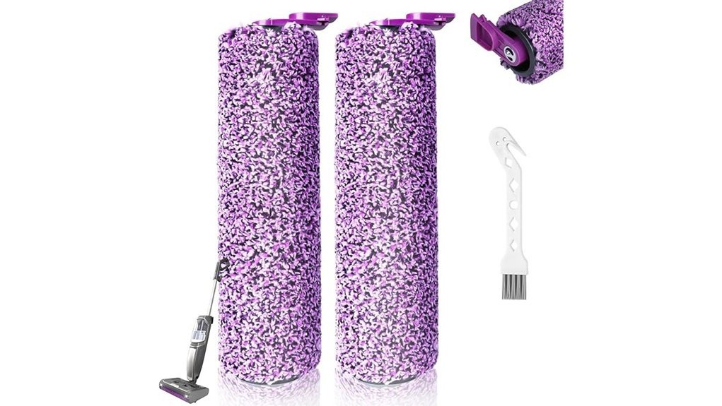shark steam mop rollers