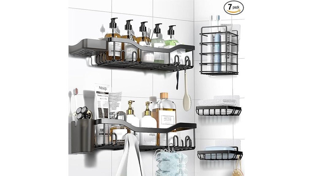 shower caddy organization solution