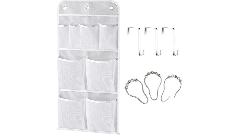 shower organization made easy