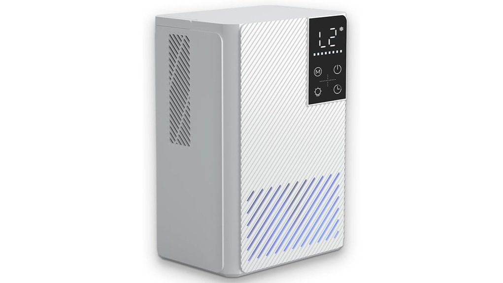 silent 68oz dehumidifier mode