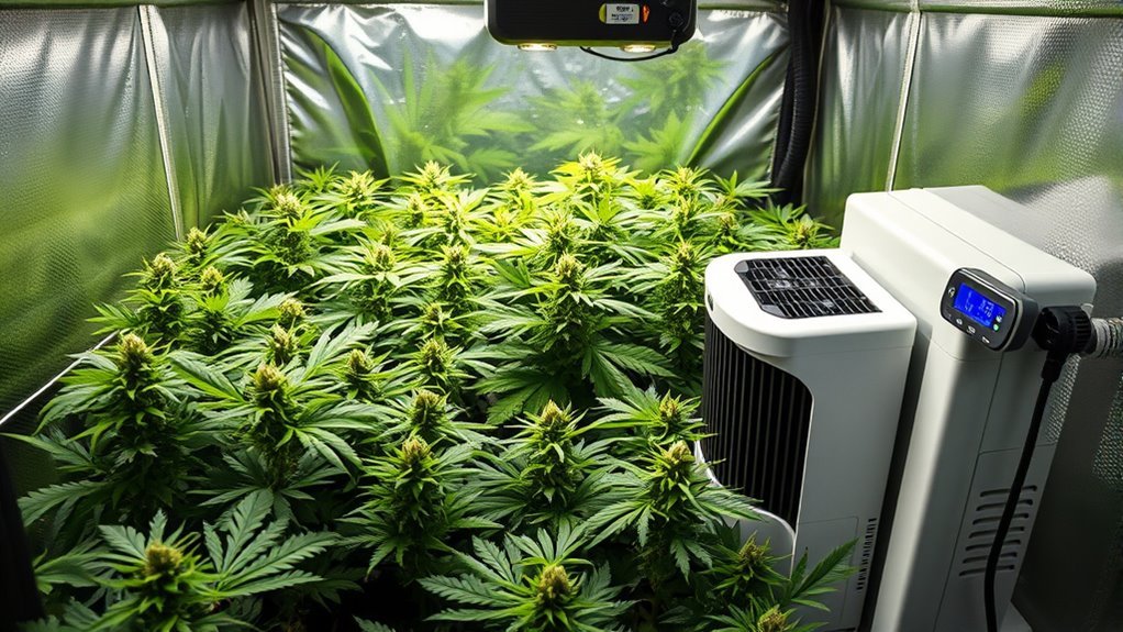 size dehumidifier for plants