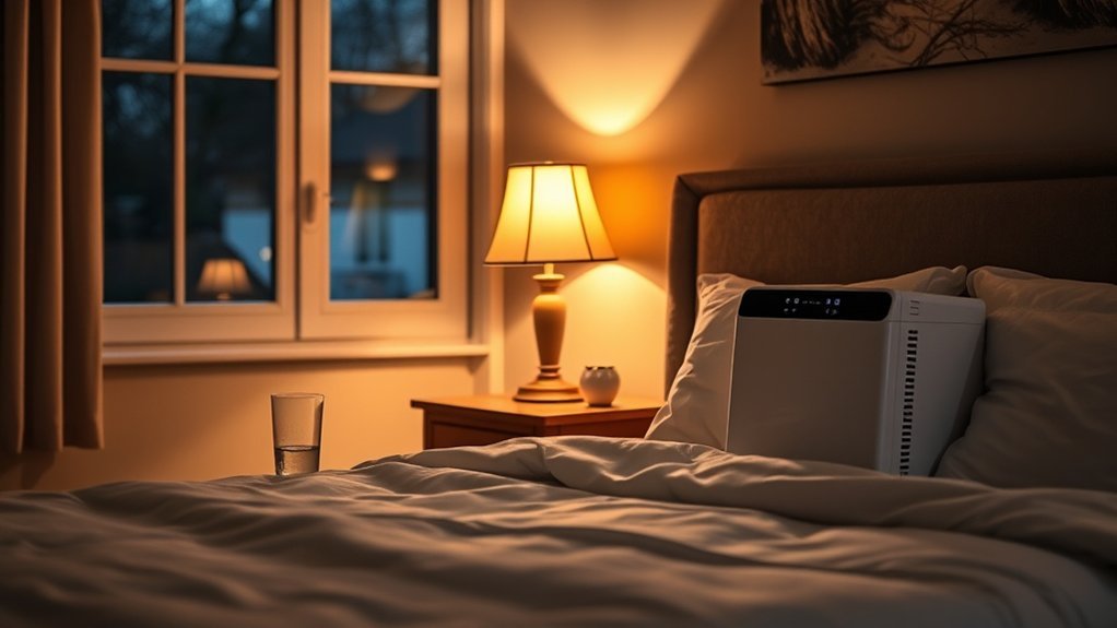 sleep comfortably with dehumidifier