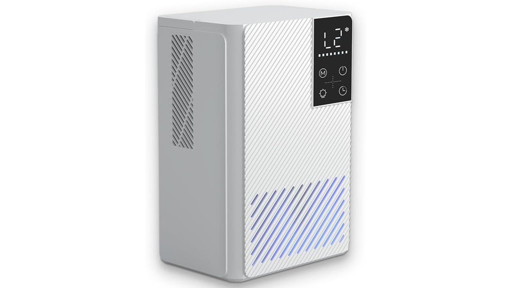 small space dehumidifier quiet