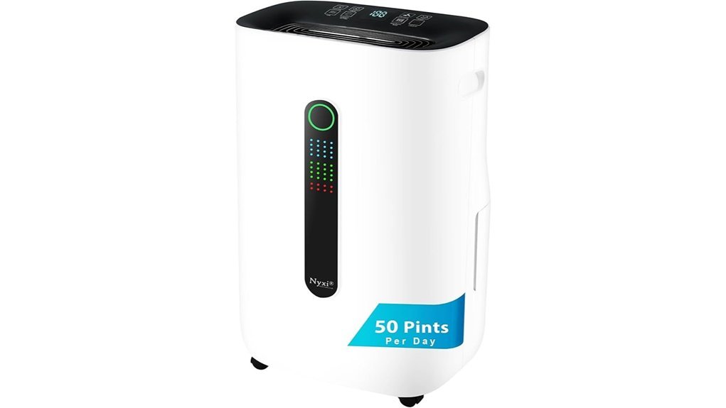 smart 50 pint dehumidifier