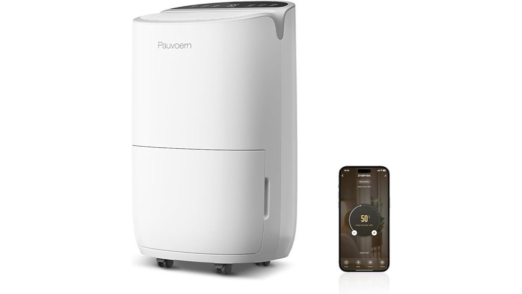 smart app controlled dehumidifier