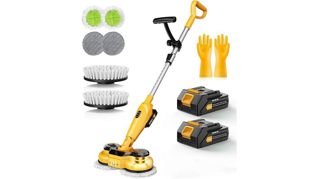 smart cordless electric mop