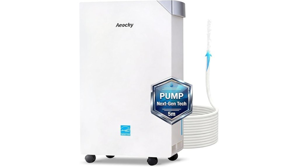 smart dehumidifier with pump