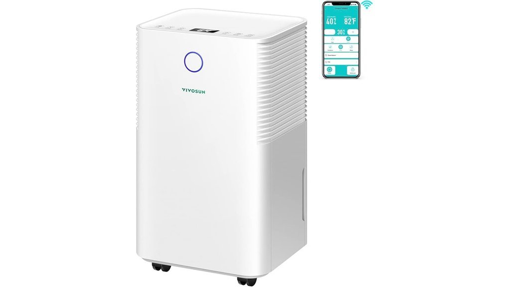 smart wifi dehumidifier 10l