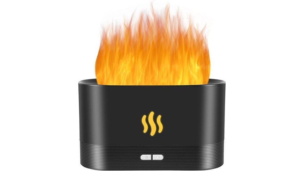 soothing flame diffuser humidifier