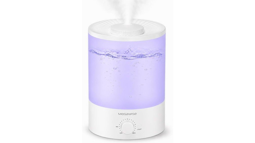 soothing humidifier for comfort