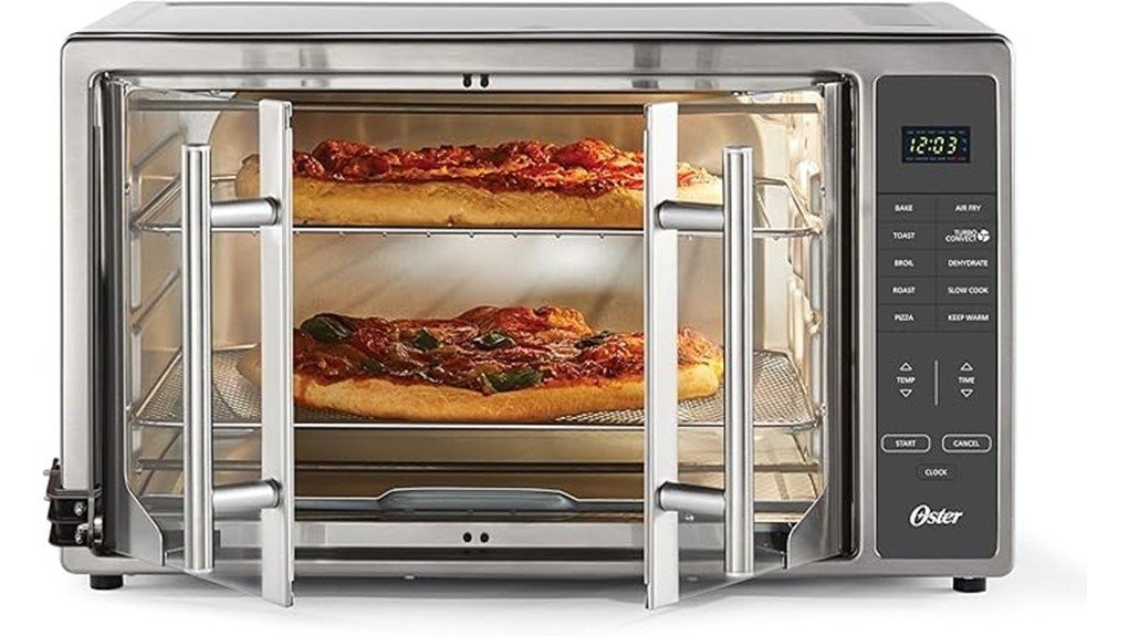 spacious and versatile cooking