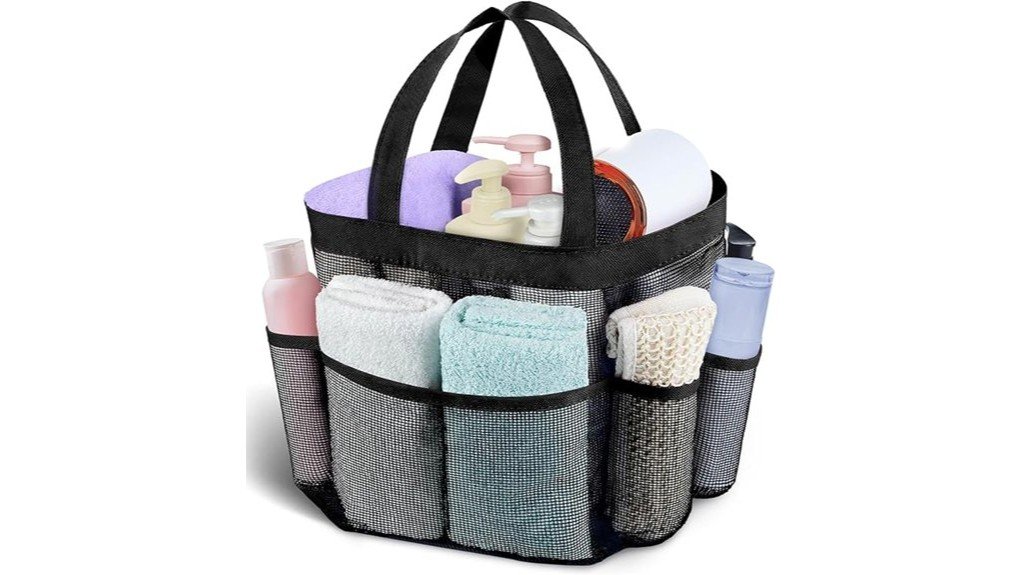 student friendly shower organization solution