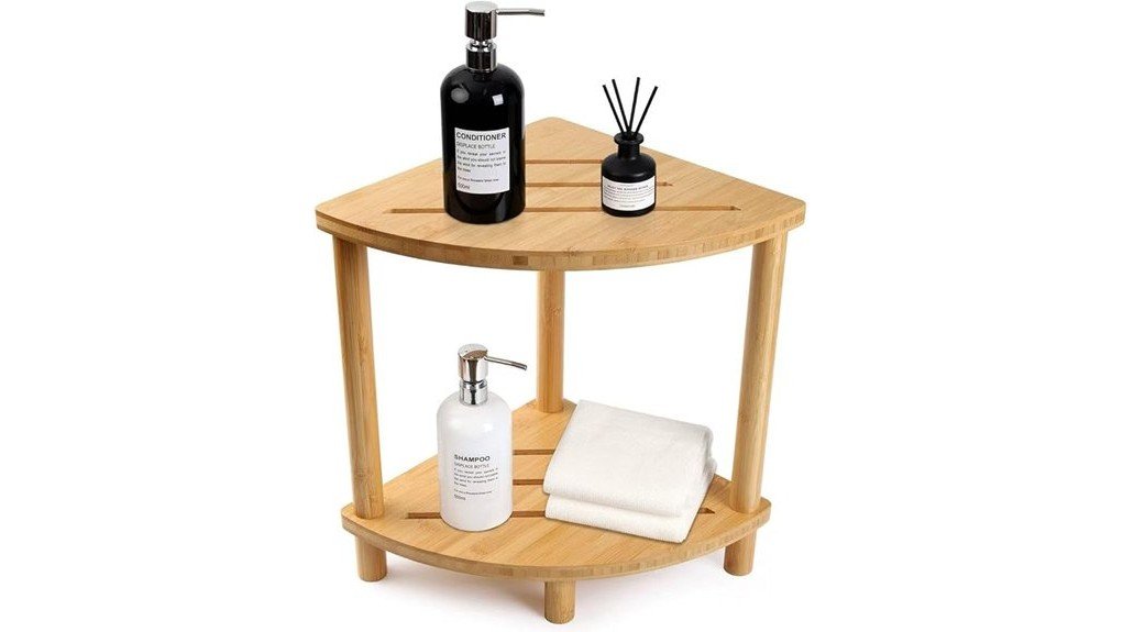 stylish and functional shower stool