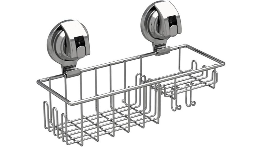 suction cup shower organizer