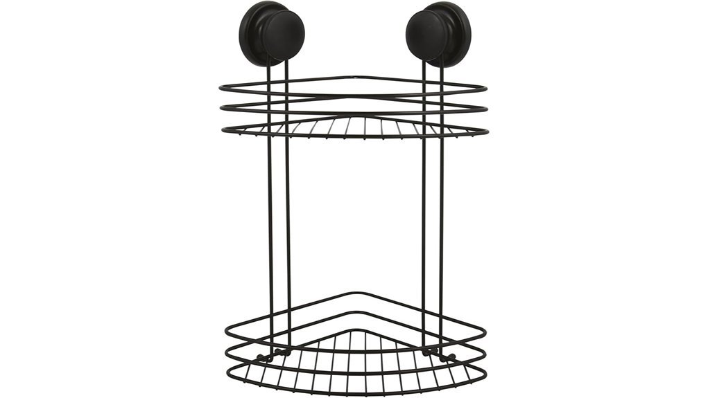suction cup shower shelf