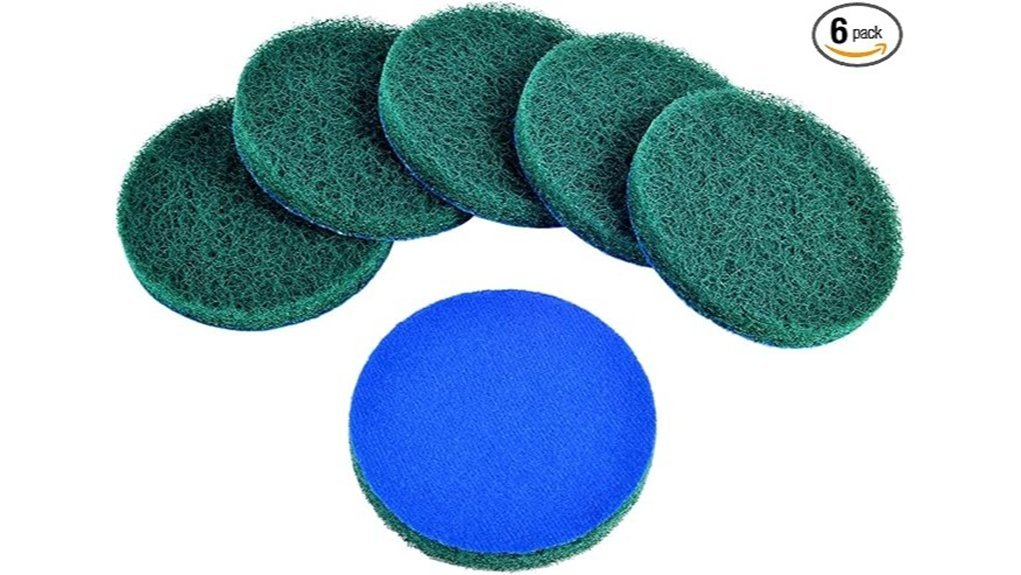 super abrasive scrub pads