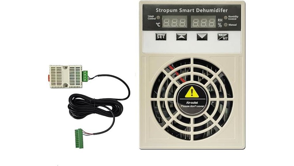 temperature controlled mini dehumidifier