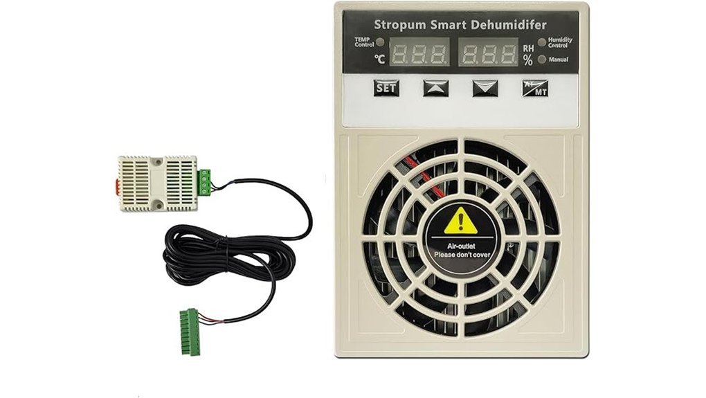 temperature controlled mini dehumidifier