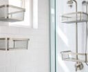 top aluminum shower caddies