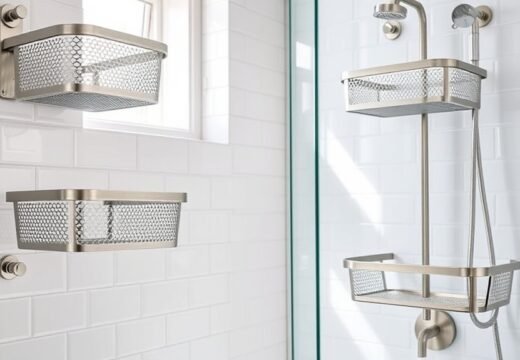 top aluminum shower caddies