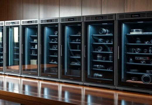top camera dry cabinets