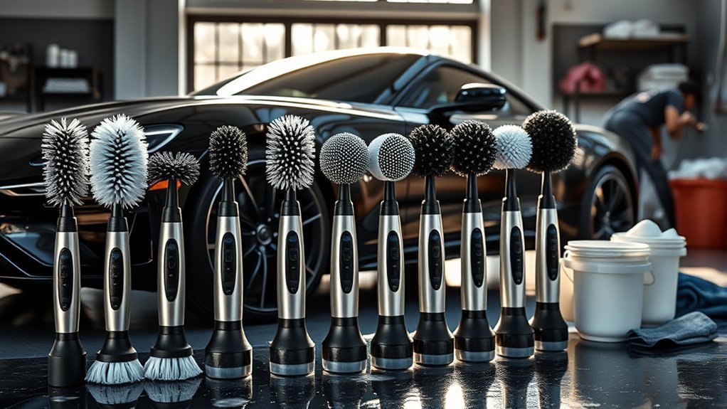 top car electric scrubbers