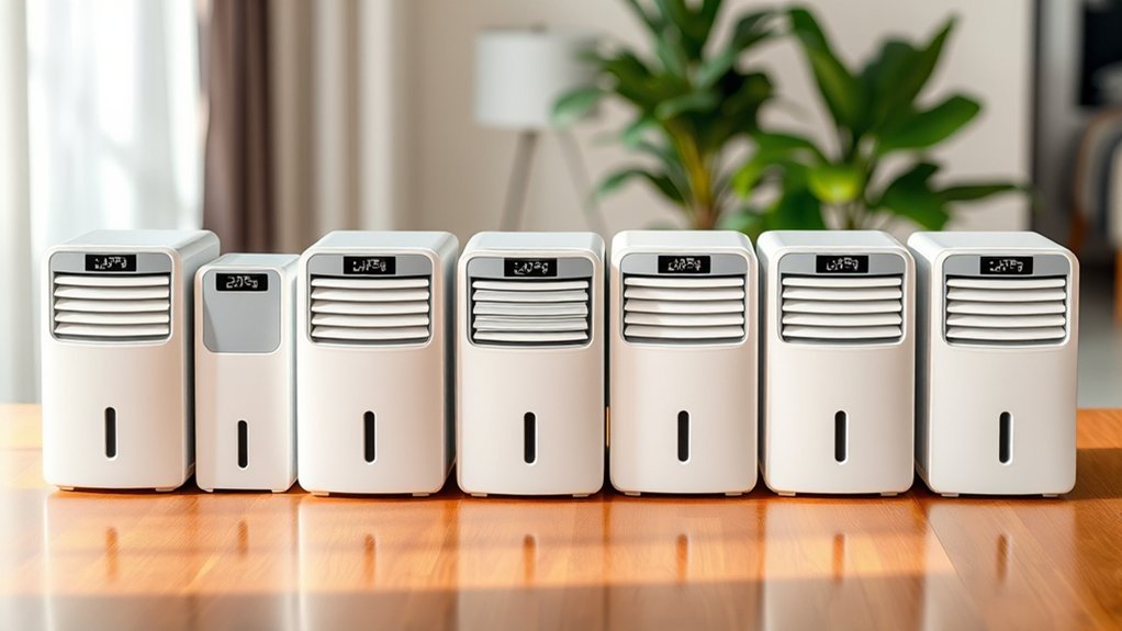 top compact humidistat dehumidifiers