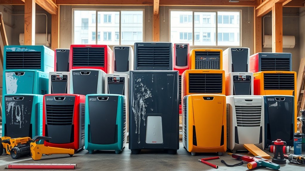 top construction dehumidifiers 2026