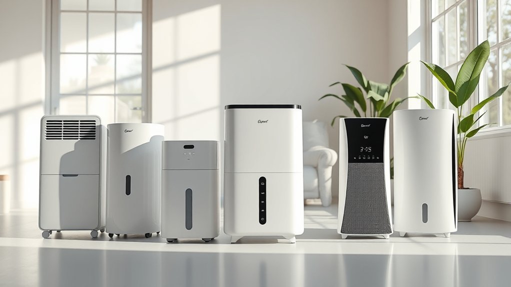 top dehumidifiers and purifiers