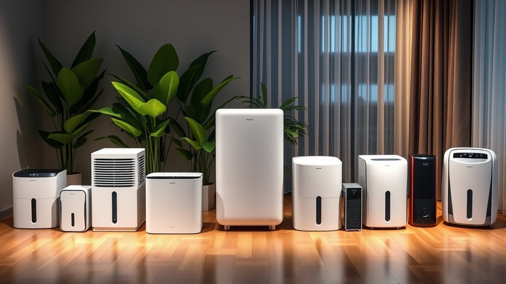 top dehumidifiers for 800 sq ft