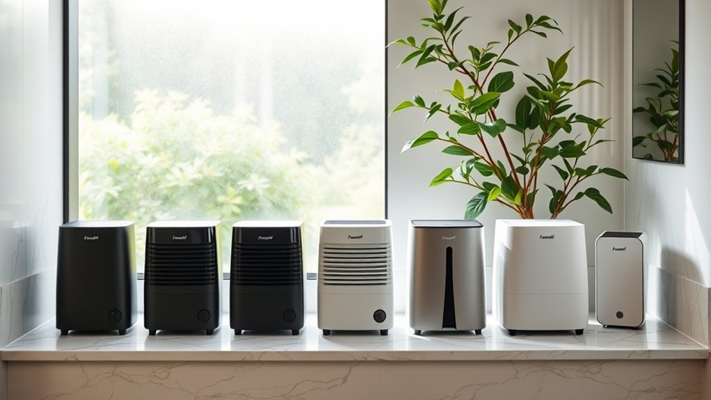 top dehumidifiers for bathrooms
