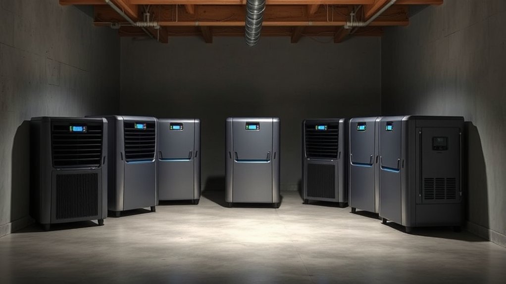 top dehumidifiers for crawlspaces