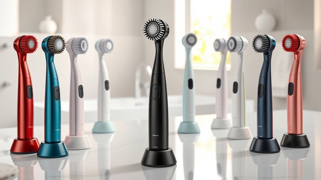 top electric spin scrubbers
