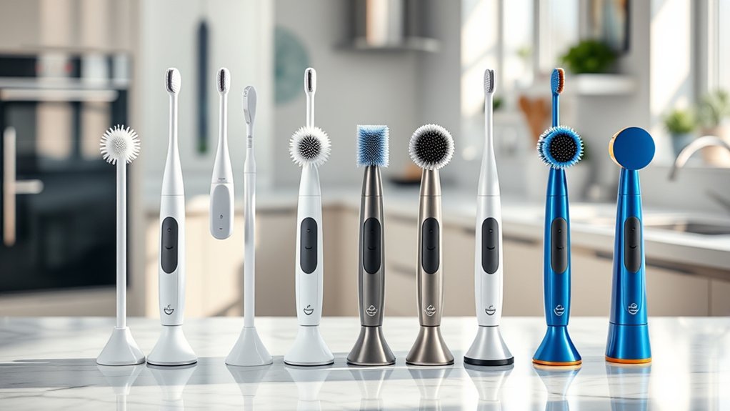 top electric spin scrubbers