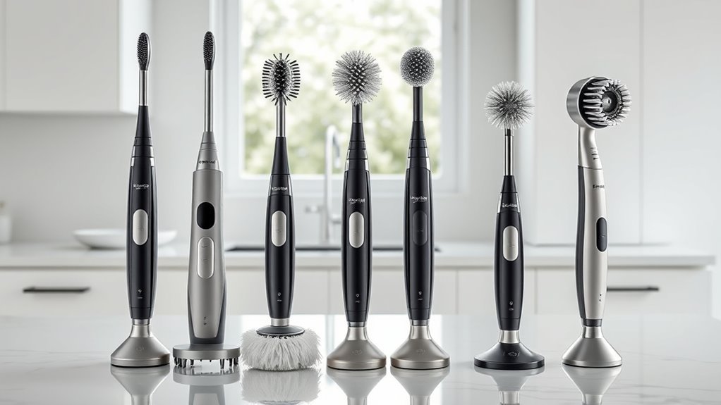 top electric spin scrubbers