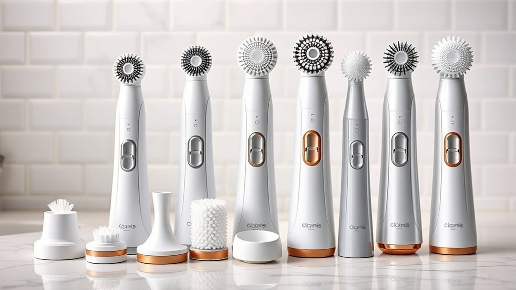top electric spin scrubbers