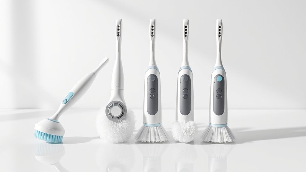 top electric spin scrubbers
