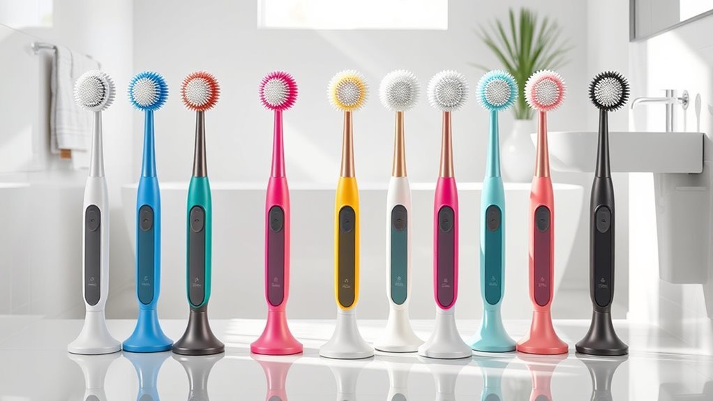 top electric spin scrubbers