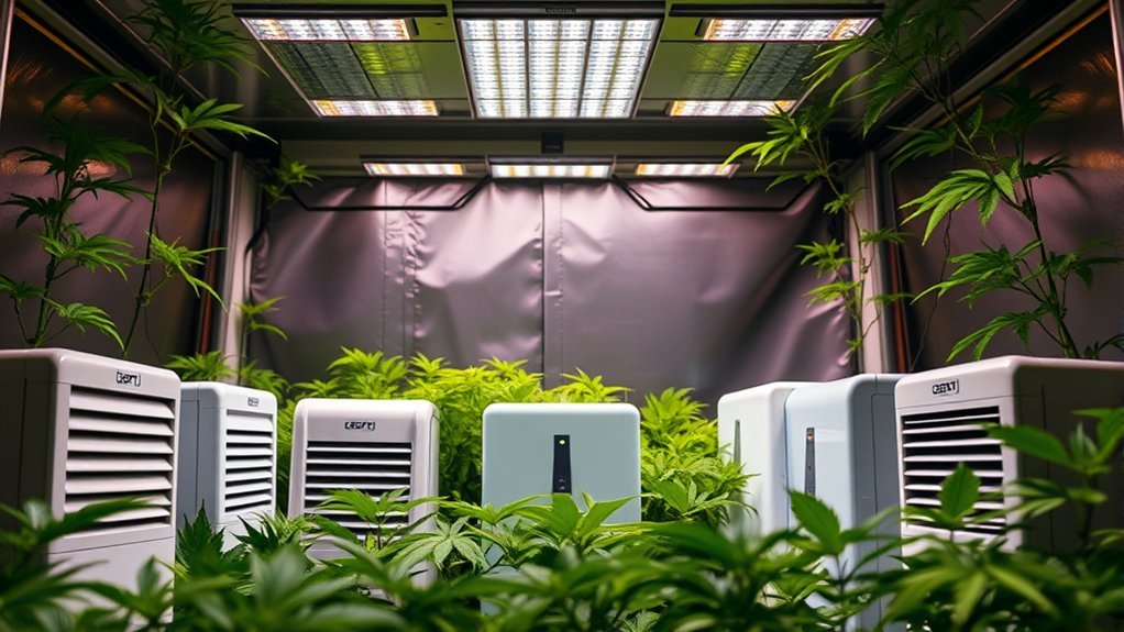 top grow tent dehumidifiers