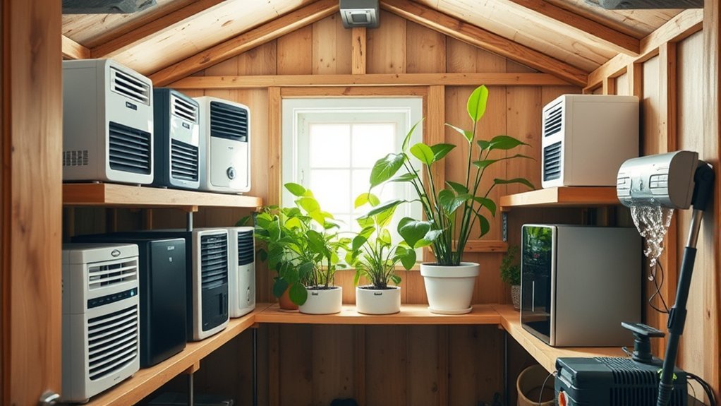 top sheds dehumidifiers 2026
