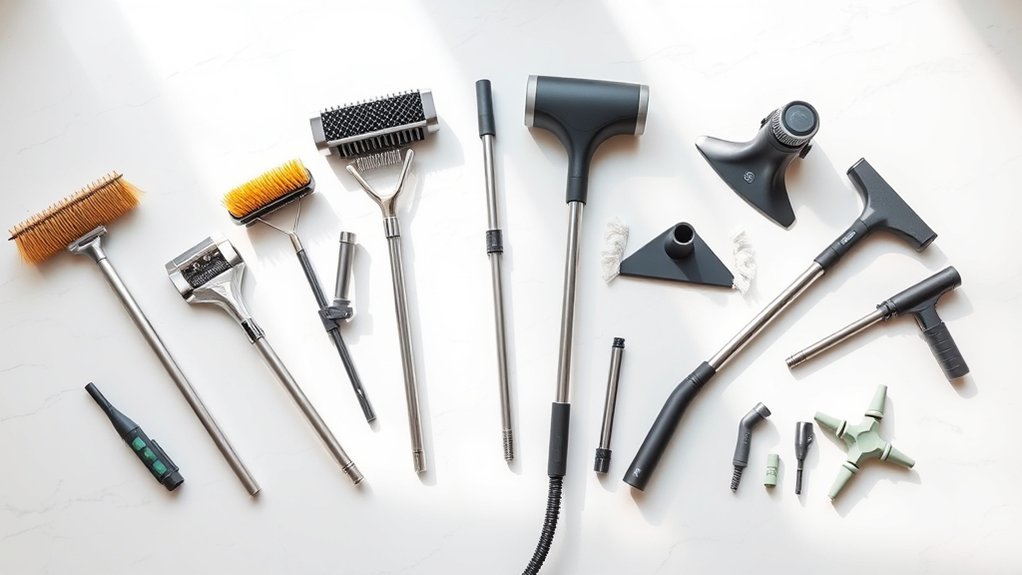 top steam cleaner accessories