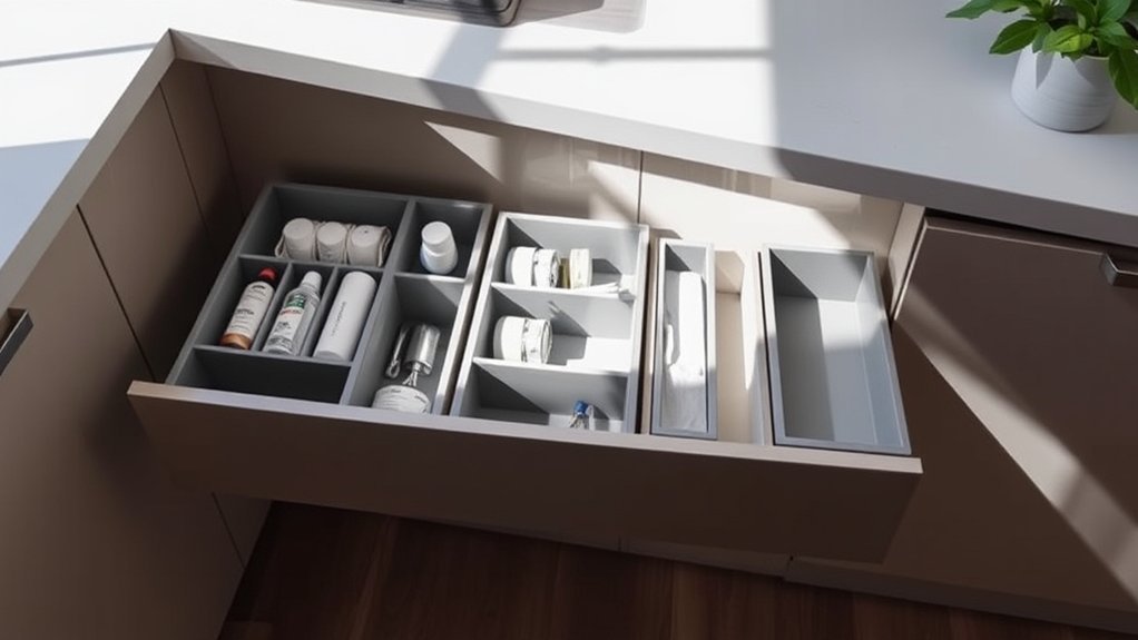 top under sink organizers