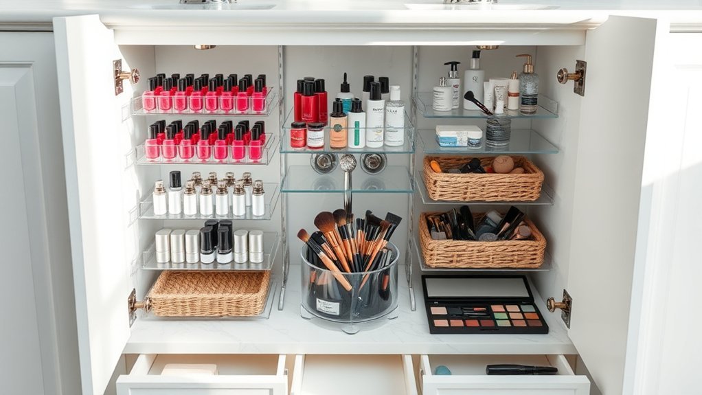 top under sink organizers