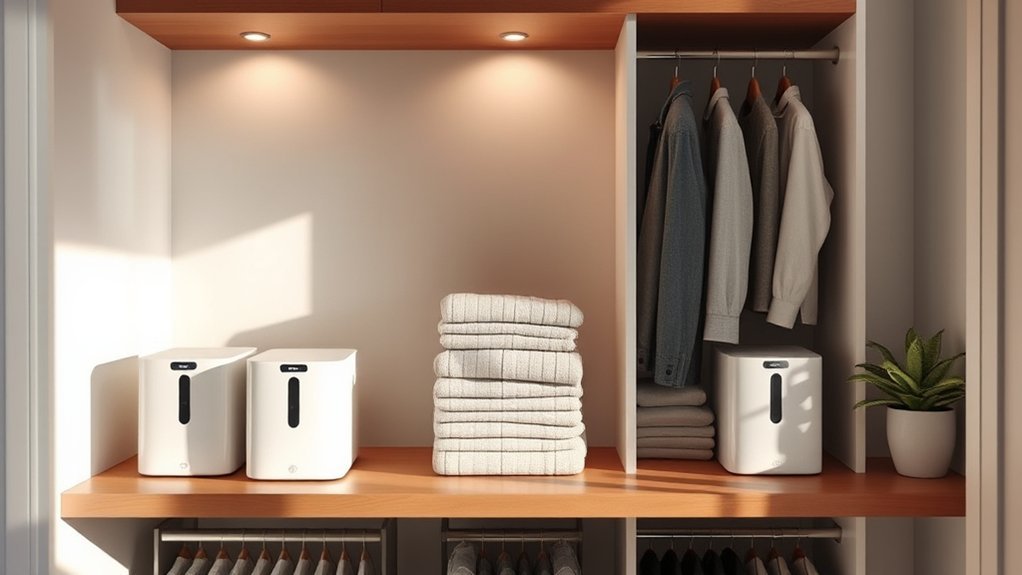 top walk in closet dehumidifiers