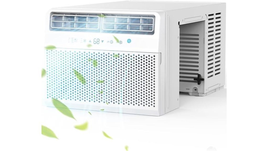 u shaped window air conditioner